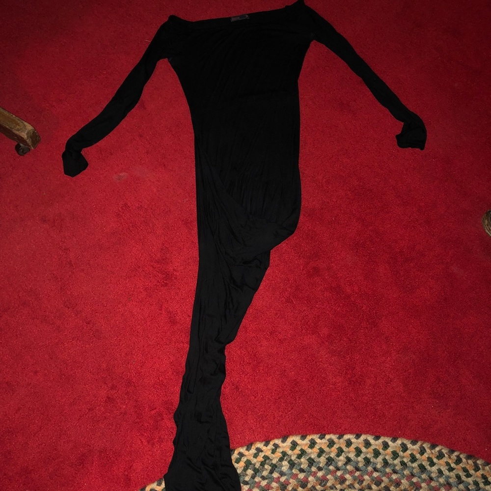 Mermaid Black Dress